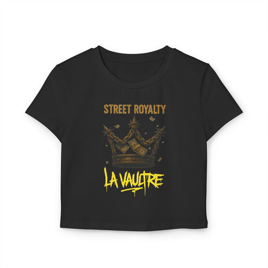 La Vaultre Street Royalty Women's Baby Tee - La Vaultre