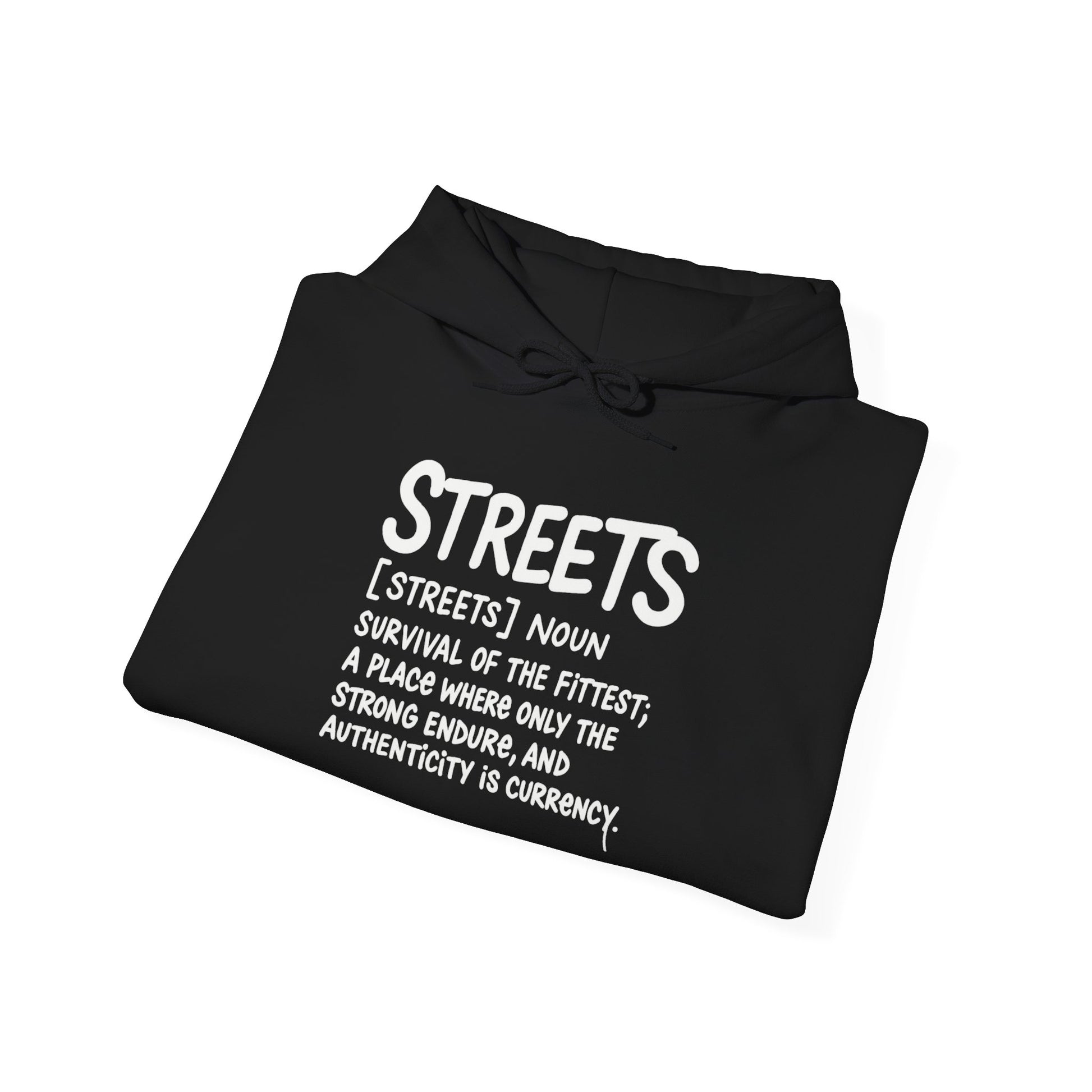 Streets redefined pullover Hoodie - La Vaultre