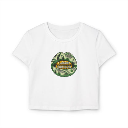 La Vaultre Women's Money Mouth Crop Top - La Vaultre