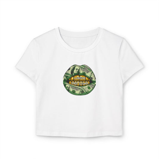 La Vaultre Women's Money Mouth Crop Top - La Vaultre