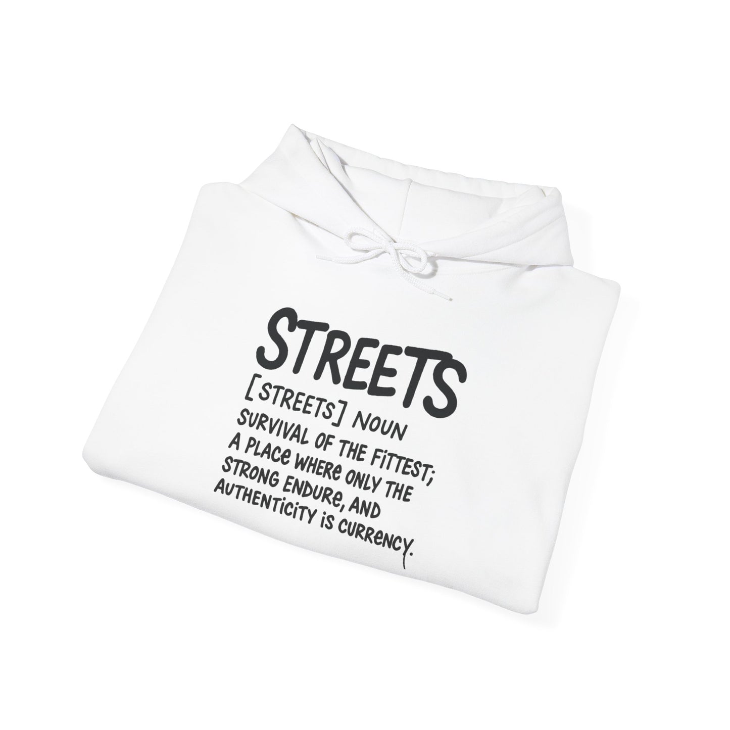 Streets redefined pullover Hoodie - La Vaultre