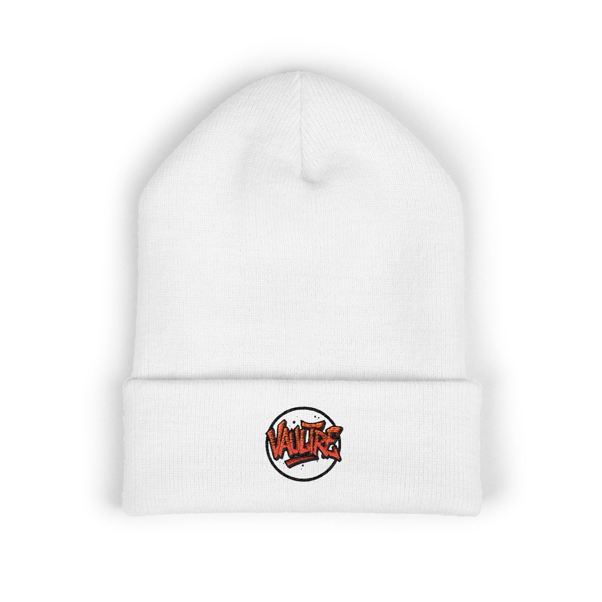 La Vaultre Signature Beanie White