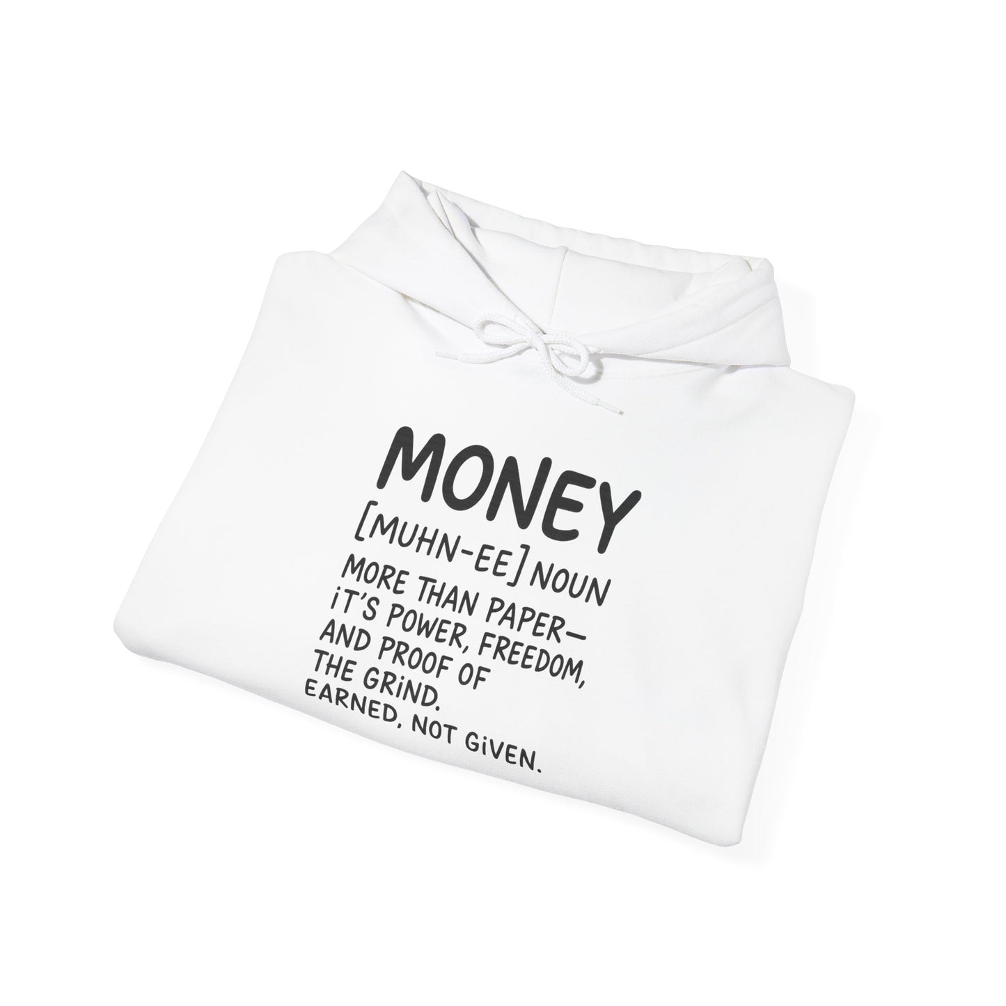 Money redefined Pullover hoodie - La Vaultre