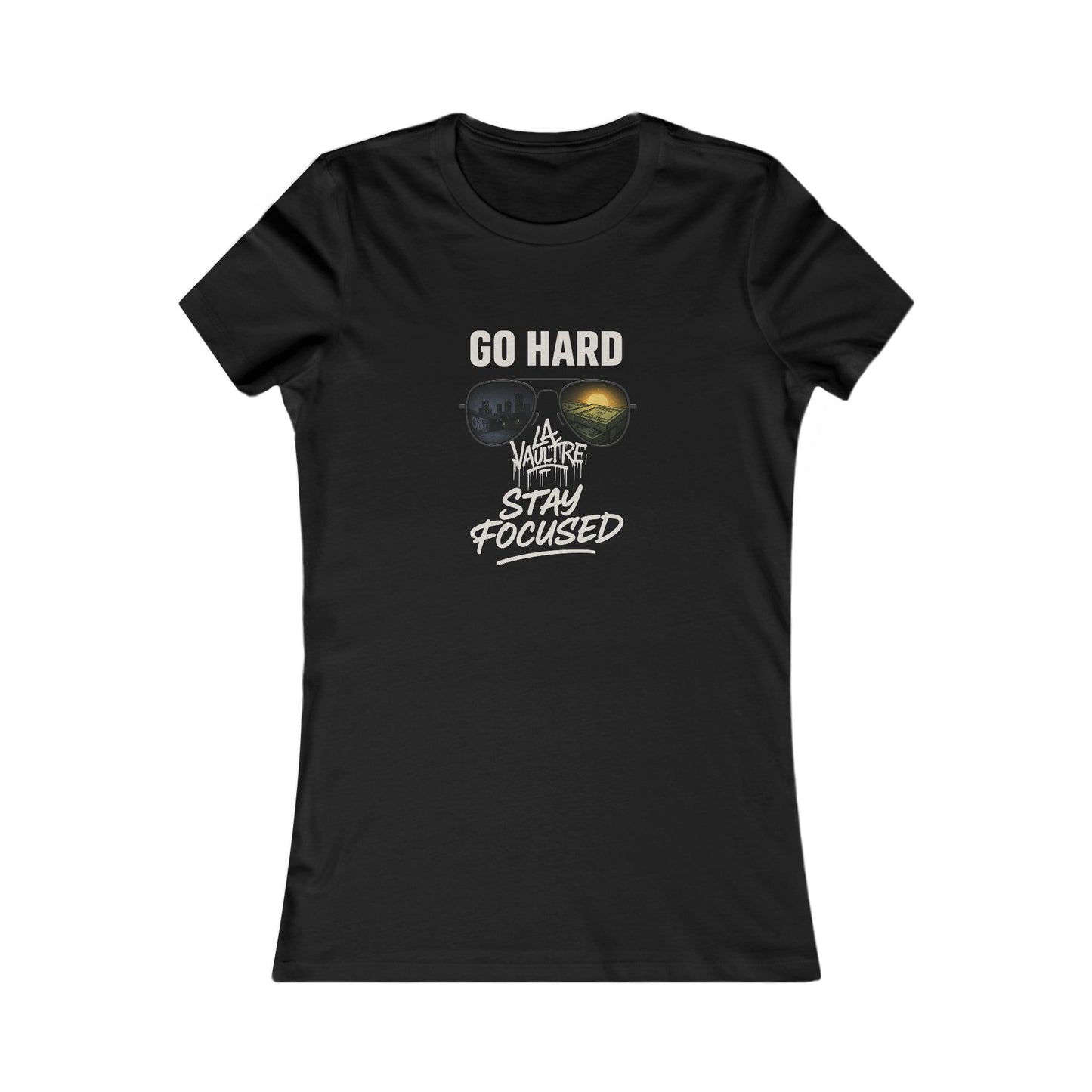 Womens Hustle Visiom Tee - La Vaultre