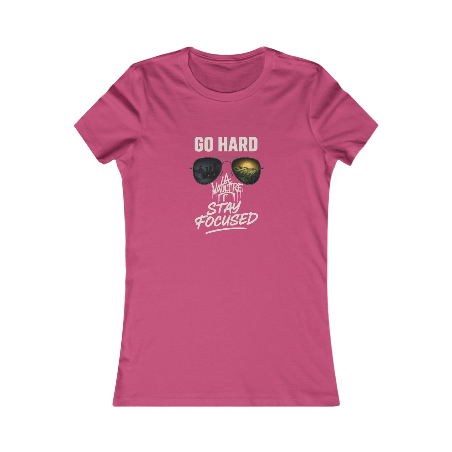 Womens Hustle Visiom Tee - La Vaultre