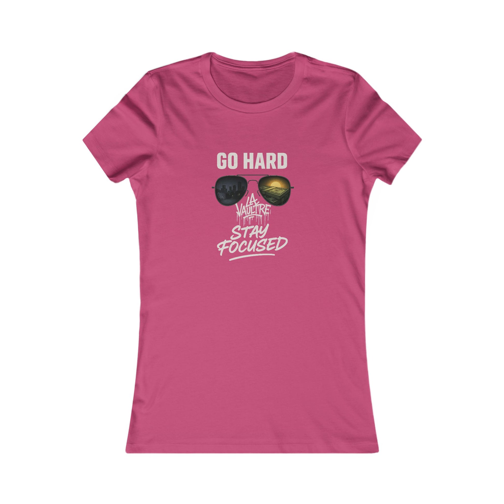 Womens Hustle Visiom Tee - La Vaultre