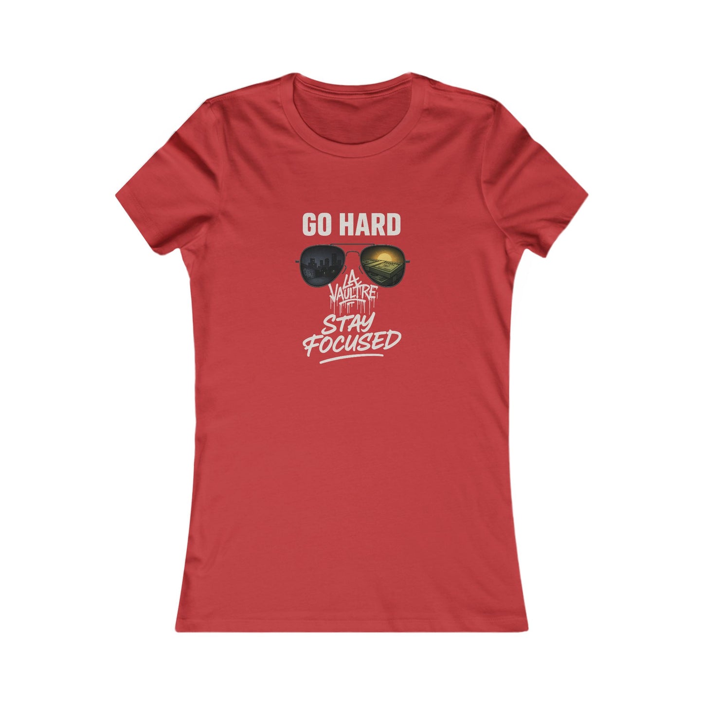Womens Hustle Visiom Tee - La Vaultre