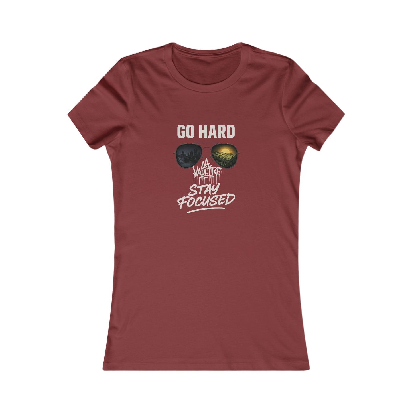 Womens Hustle Visiom Tee - La Vaultre