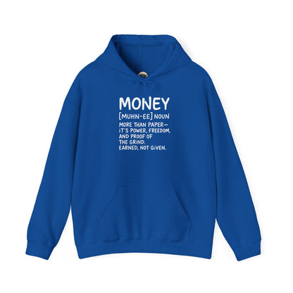 Money redefined Pullover hoodie - La Vaultre