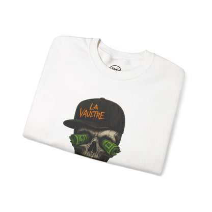 La Vaultre Skulls & Stacks Crewneck - La Vaultre