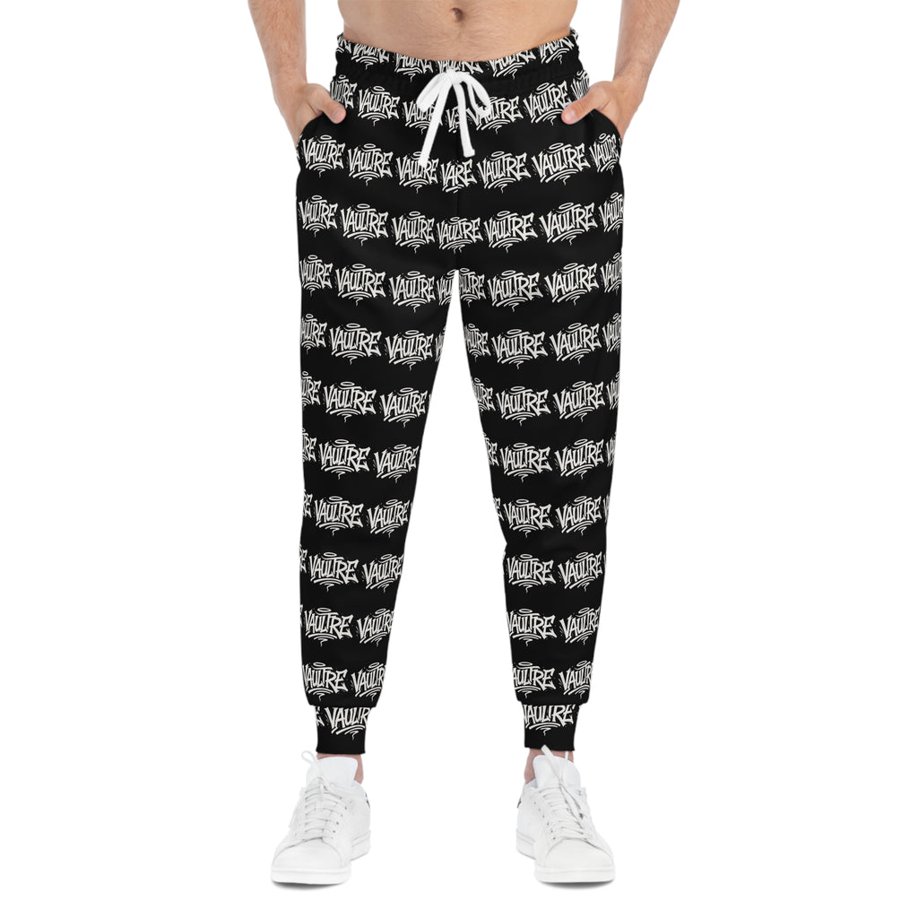 La Vaultre Script Joggers Black