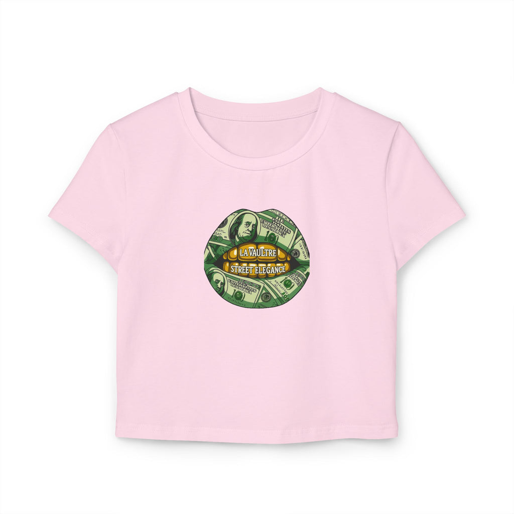 La Vaultre Women's Money Mouth Crop Top