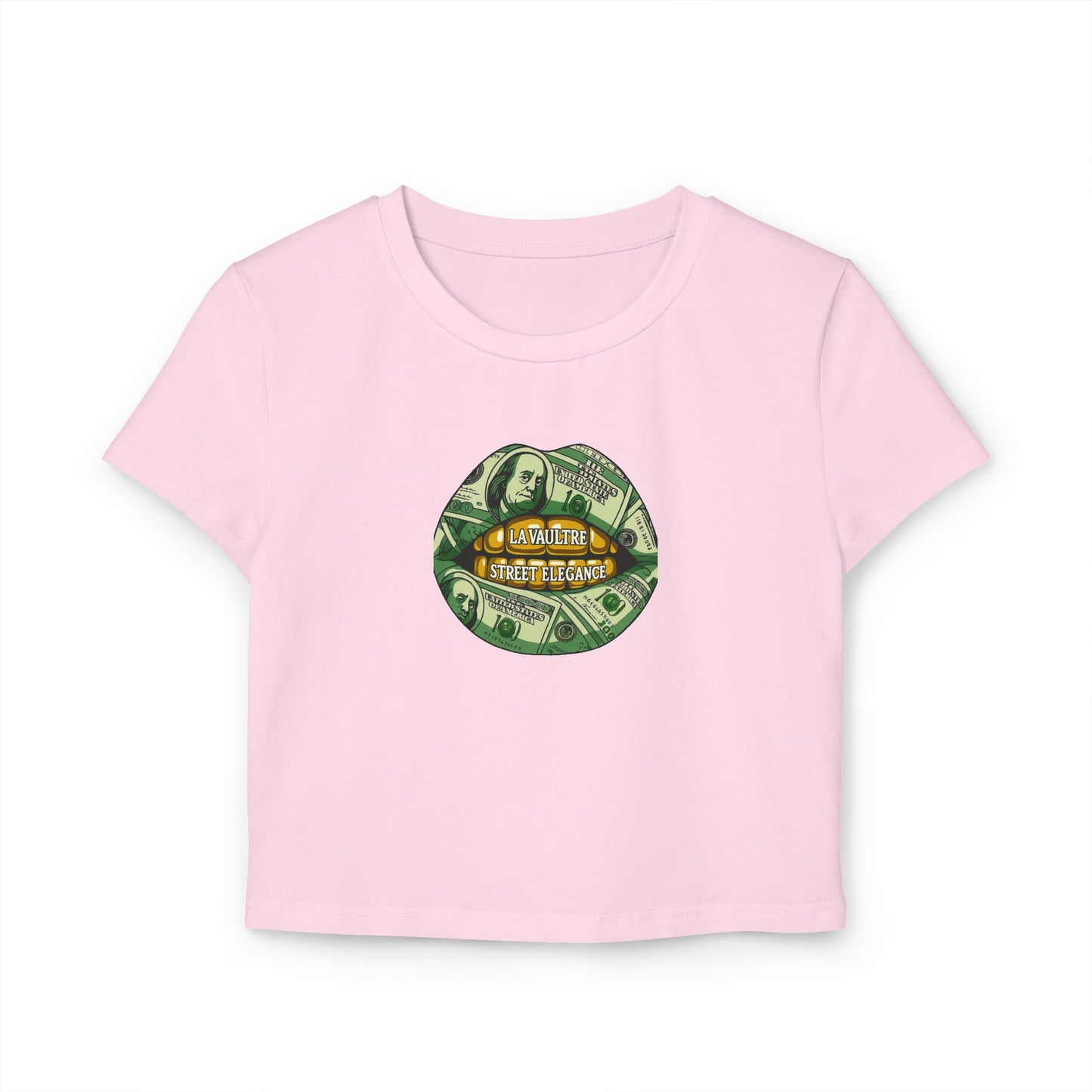 La Vaultre Women's Money Mouth Crop Top - La Vaultre