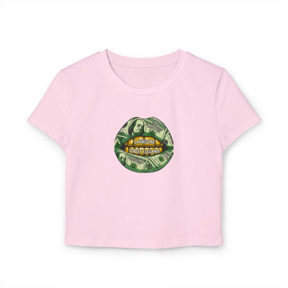 La Vaultre Women's Money Mouth Crop Top - La Vaultre