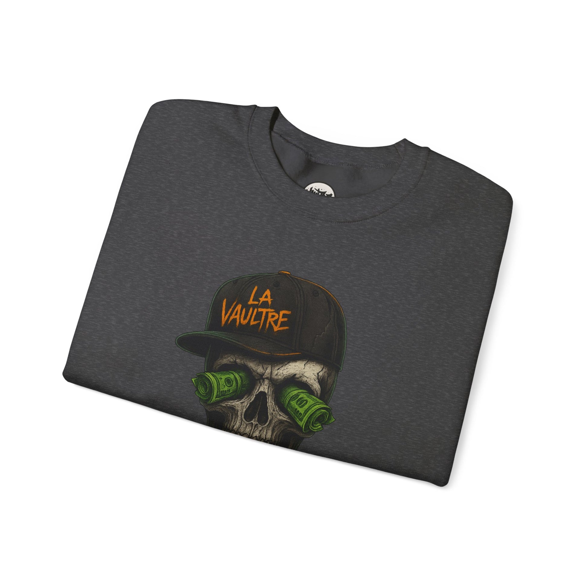 La Vaultre Skulls & Stacks Crewneck - La Vaultre